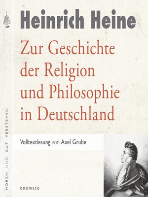 cover image of Zur Geschichte der Religion und Philosophie in Deutschland